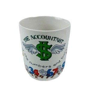 George Good Message Mugs Vintage Coffee Cup Japan The Accountant Christmas Gift
